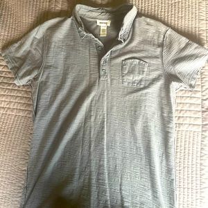 Men’s large gray short sleeve shirt